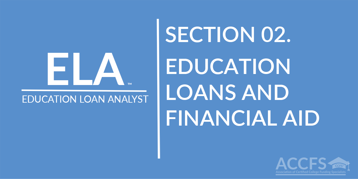 Education Loans and Financial Aid