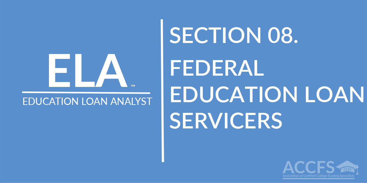 Federal Education Loan Servicers