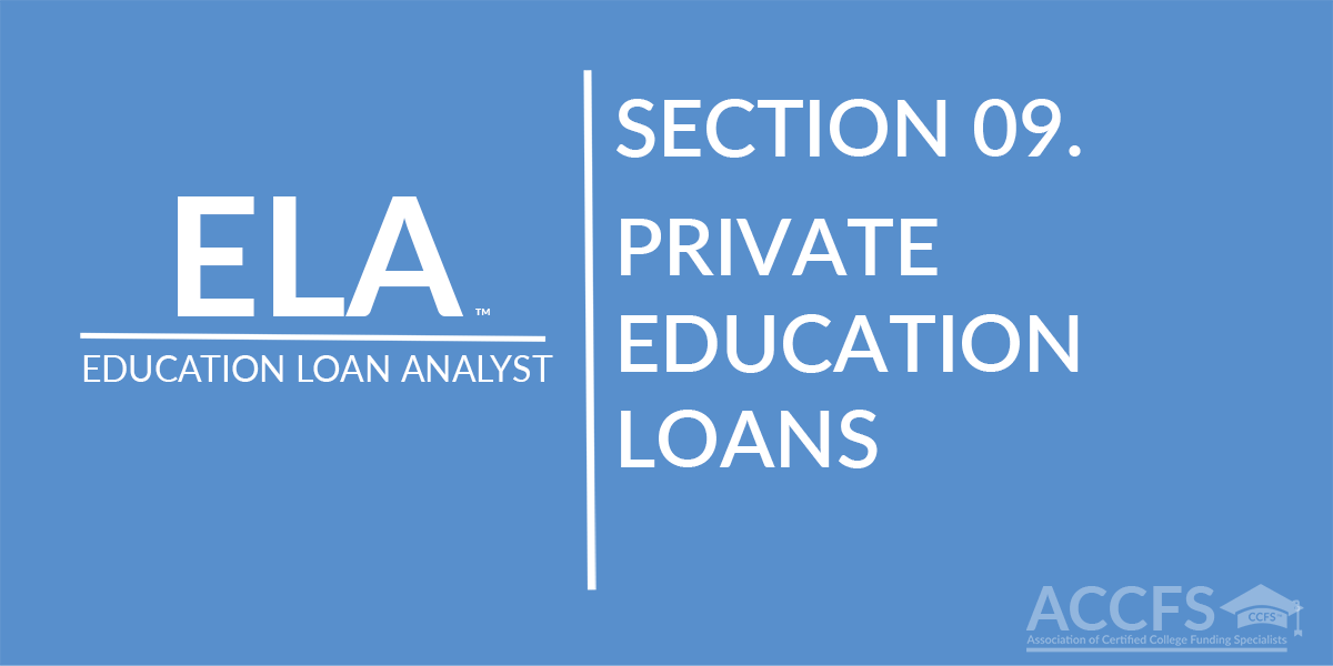 Private Education Loans