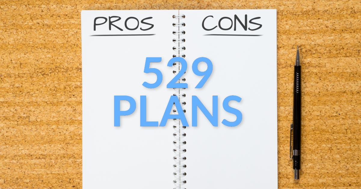 Pros and Cons of Saving for College in 529 Plans
