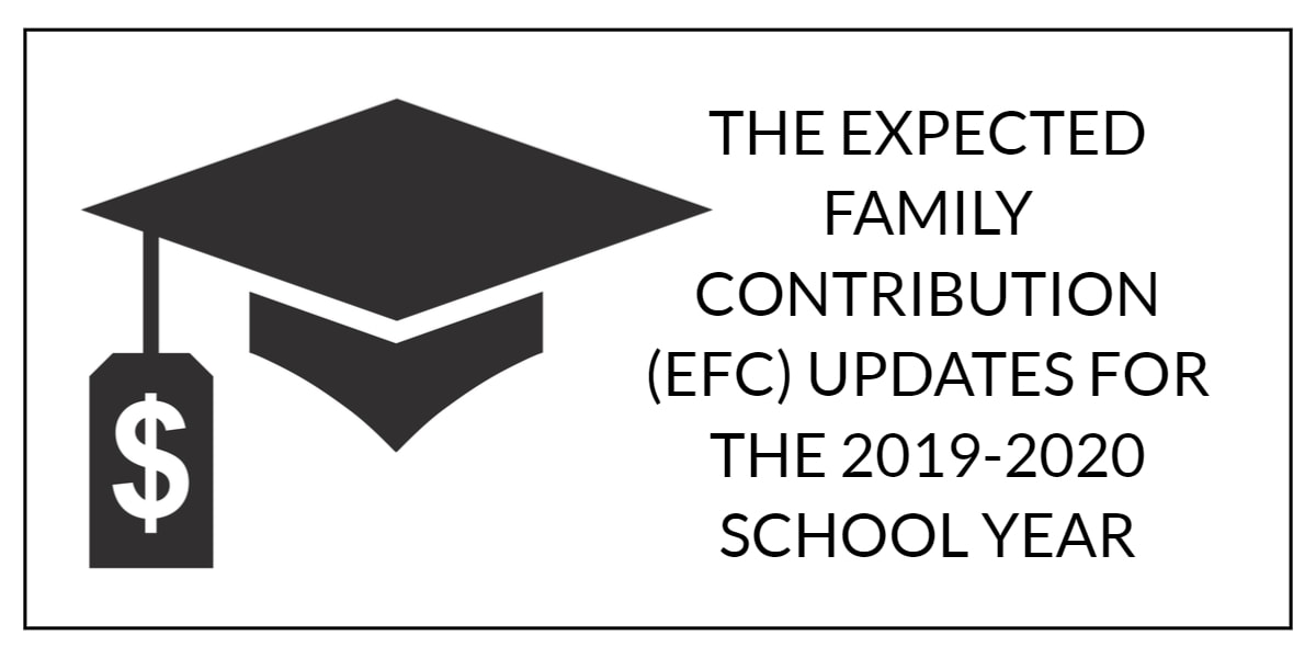 FAFSA EFC Code Chart 2019 2020